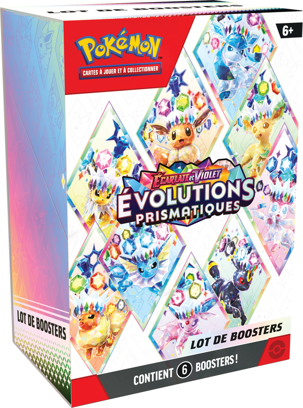 POKEMON FRENCH SV8.5 PRISMATIC EVOLUTIONS BOOSTER BUNDLE | 196214106154