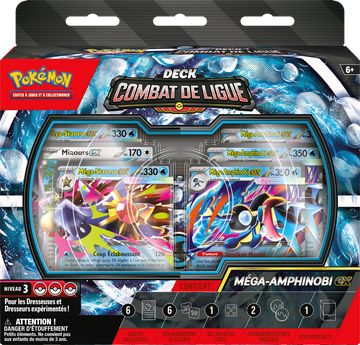 POKEMON FRENCH LEAGUE BATTLE DECK MEGA GRENINJA EX