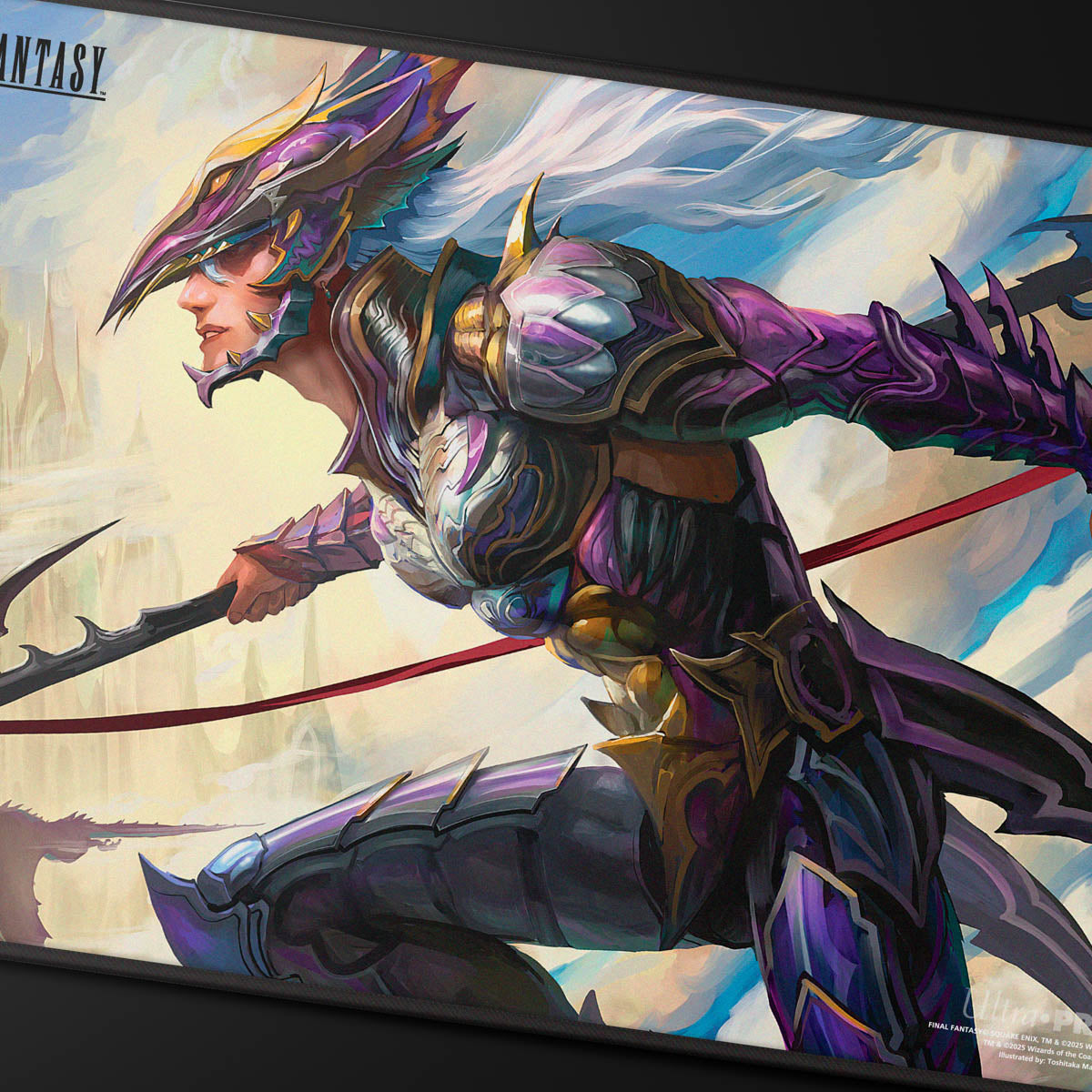 UP PLAYMAT MTG UNIVERSES BEYOND FINAL FANTASY BLACK STITCHED PREMIUM X | 074427387648