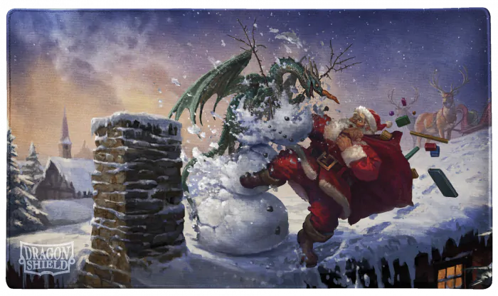 DRAGON SHIELD PLAYMAT WITH TUBE CHRISTMAS 2025 | 5706569205249