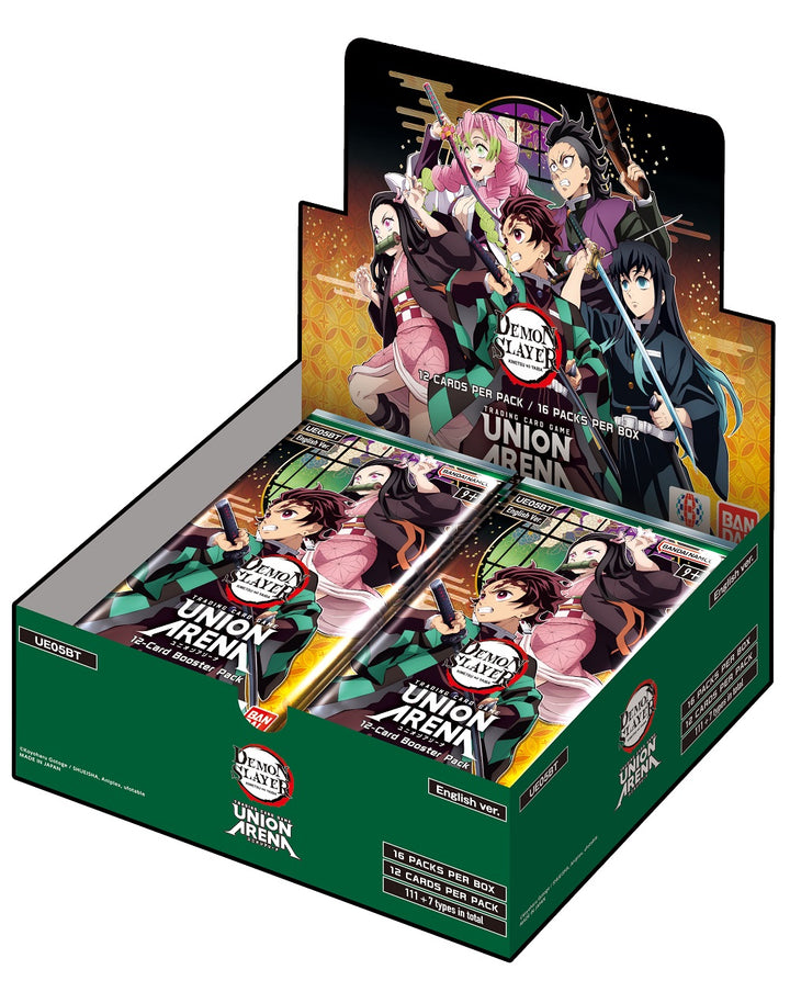 Union Arena: Demon Slayer: Kimetsu no Yaiba Booster Display [UE05BT] | 810158830066