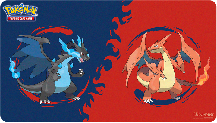 UP PLAYMAT POKEMON MEGA CHARIZARD X &amp; MEGA CHARIZARD Y | 074427167387