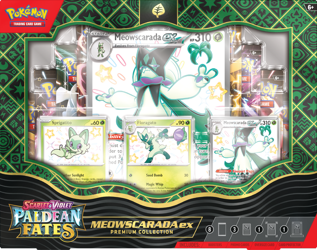 POKEMON SV4.5 PALDEAN FATES EX PREMIUM COLLECTION | 820650856341