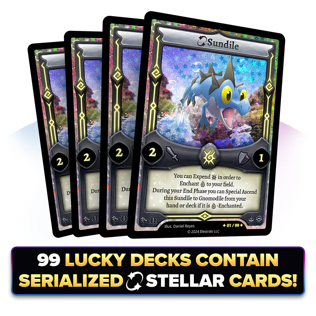 Elestrals: Daybreak- Starter Deck- Chronodile | 810148650186