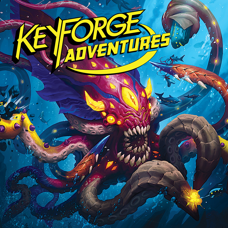 KEYFORGE ADVENTURES RISE OF THE KEYKRAKEN | 850039408014
