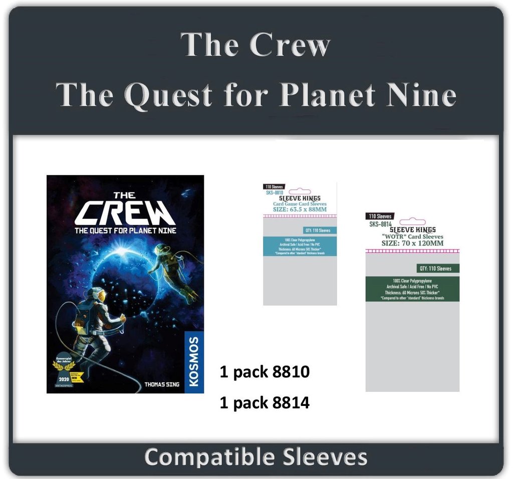SK SLEEVE BUNDLE THE CREW: QUEST FOR PLANET NINE | 759126977221