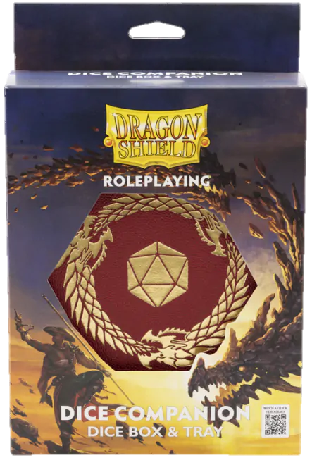 Dragon Shield: Dice Companion- Blood Red | 5706569500276