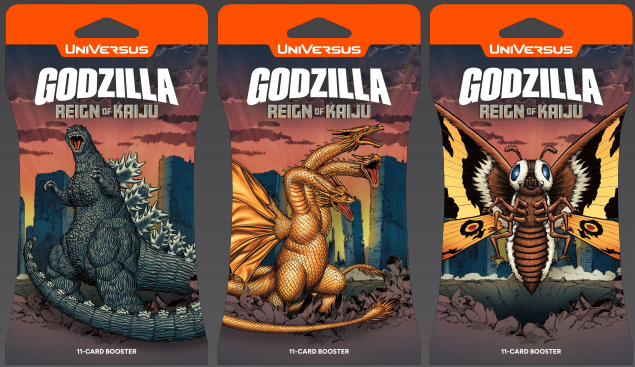 GODZILLA: REIGN OF KAIJU HANGING BOOSTER | 810155272746