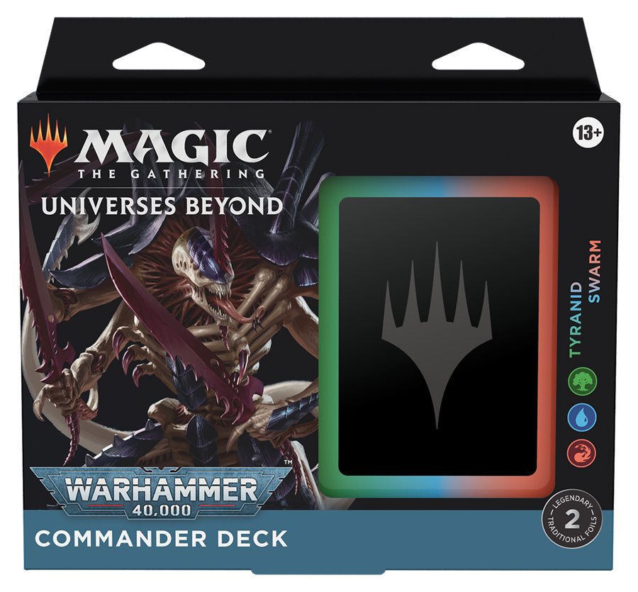 MTG WARHAMMER 40000 COMMANDER REGULAR DECK | 00195166173474