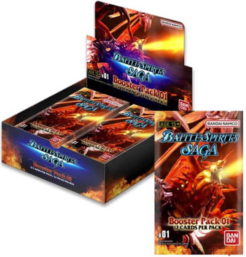 BATTLE SPIRITS SAGA SET 01 BOOSTER | 811039039196