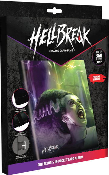 HELLBREAK PIERCING SCREAM 18PKT COLLECTOR'S CARD ALBUM
