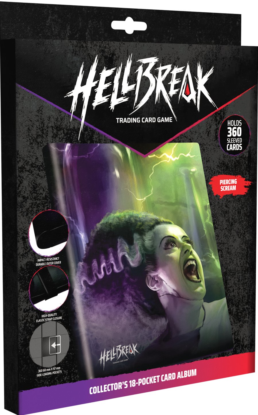 HELLBREAK PIERCING SCREAM 18PKT COLLECTOR'S CARD ALBUM