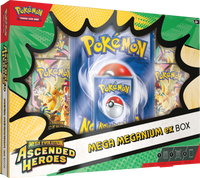POKEMON ME2.5 ASCENDED HEROES MEGA MEGANIUM/EMBOAR/FERALIGATR EX BOX | 196214141469