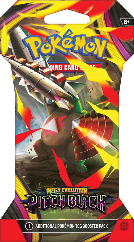 SLEEVED POKEMON ME05 PITCH BLACK PACK | 196214142756