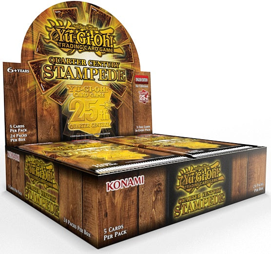 YGO QUARTER CENTURY STAMPEDE BOOSTER | 083717867463