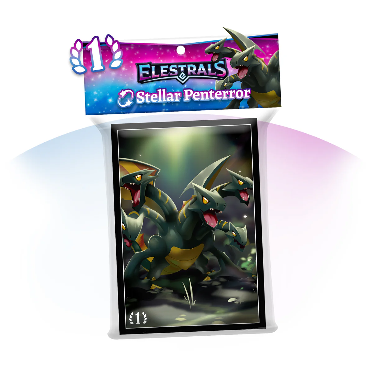 ELESTRALS 1ST EDITION CARD SLEEVES PENTERROR LINE (100) | 850045412869