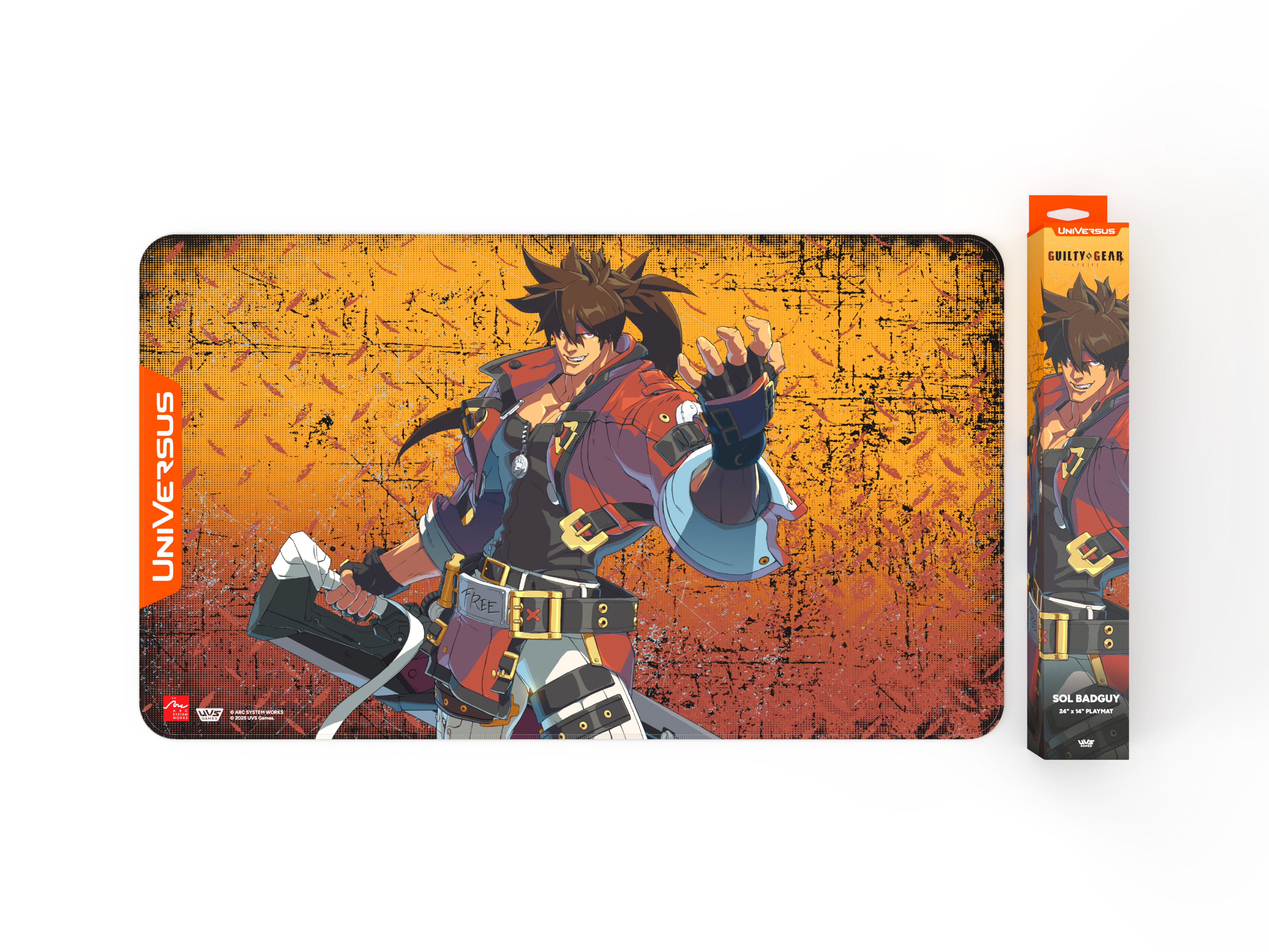 GUILTY GEAR - STRIVE - PLAYMAT SOL BADGUY | 810155274092