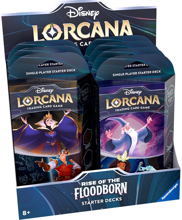 Disney Lorcana: Rise of the Floodborn Starter Deck Display(4050368982643)(4050368982643)