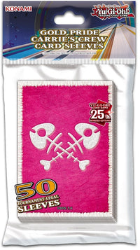 YGO GOLD PRIDE CARRIE'S CREW CARD SLEEVES | 083717861799