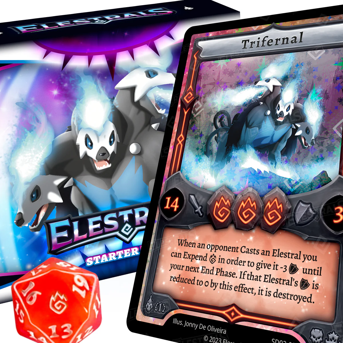 Elestrals: 1st Edition- Starter Deck- Trifernal | 850045412791