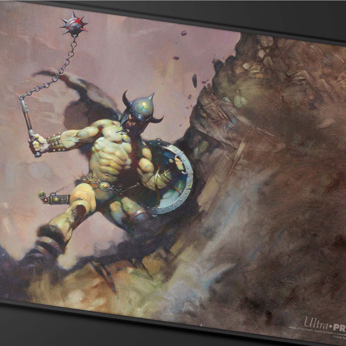 UP PLAYMAT FRANK FRAZETTA WARRIOR WITH BALL AND CHAIN | 744271675540