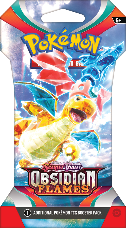 SLEEVED POKEMON SV3 OBSIDIAN FLAMES PACK (144) | 820650853753