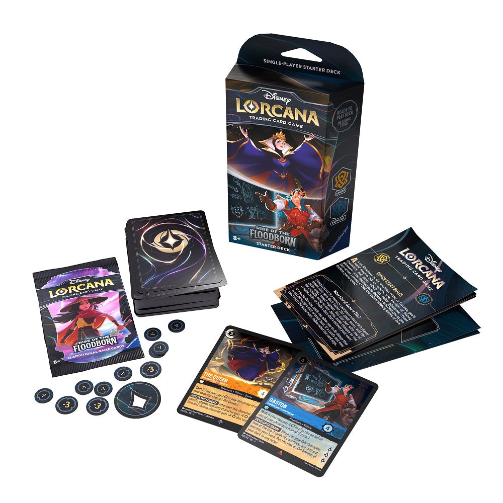 Disney Lorcana: Rise of the Floodborn Starter Deck Display(4050368982643)(4050368982643)