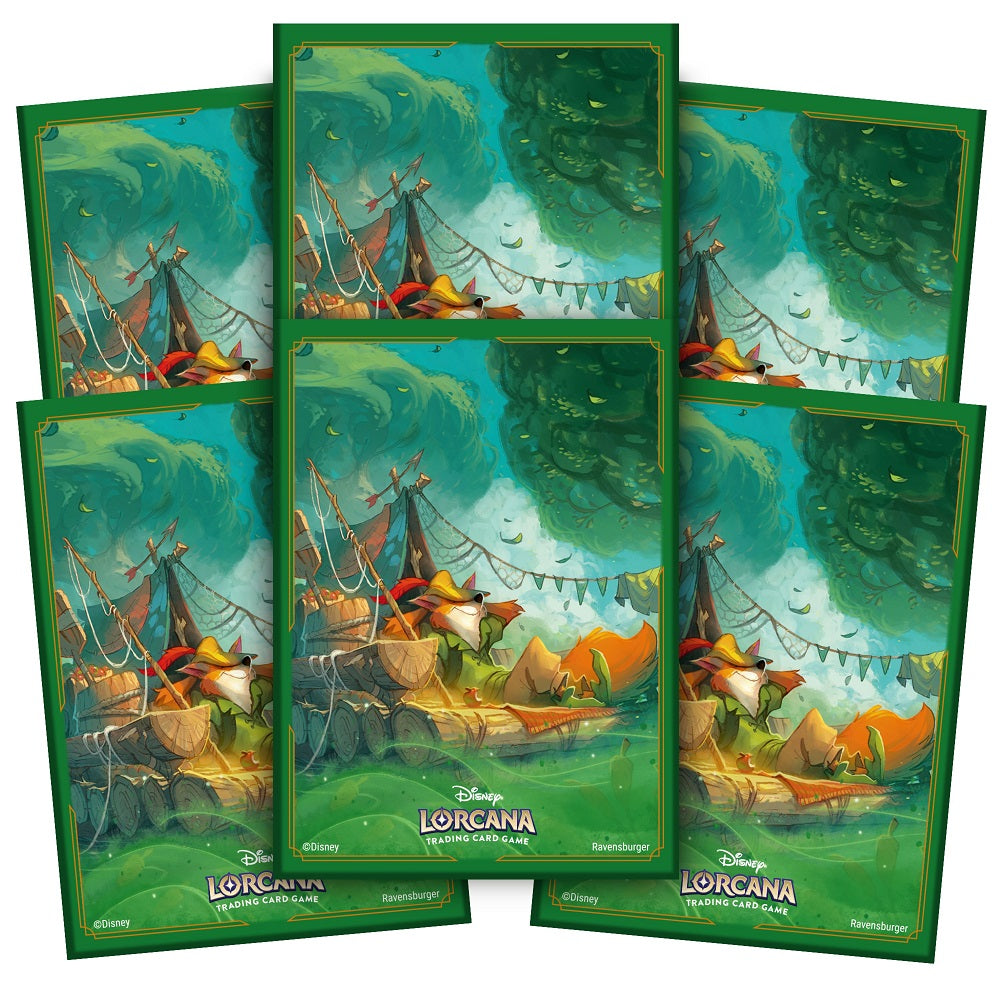 Card Sleeves: Disney Lorcana- Into the Inklands- Robin Hood | 4050368983008