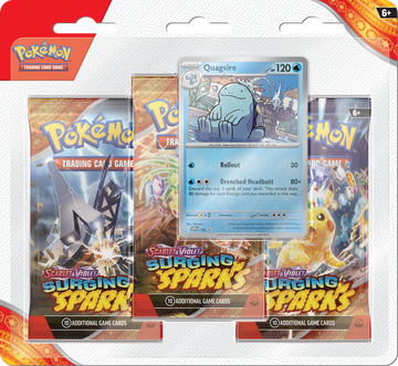 POKEMON SV8 SURGING SPARKS 3PK BLISTER | 820650859380
