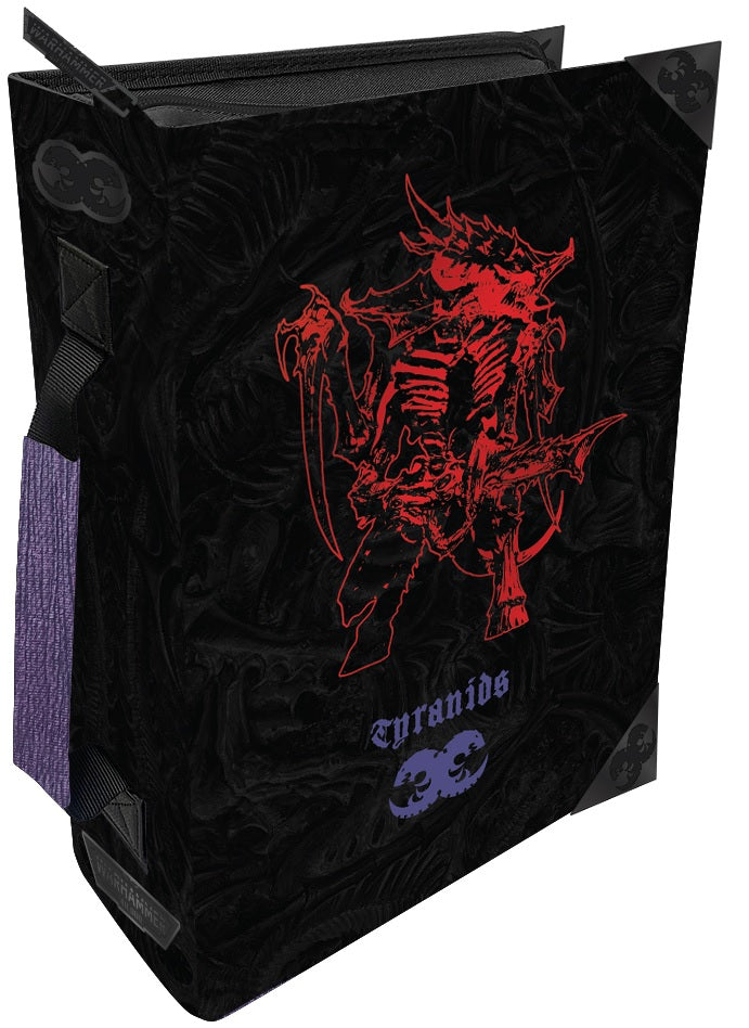 UP BOOK FOLIO WARHAMMER 40K TYRANID CODEX DEBOSSED &amp; PRINTED | 007442716444