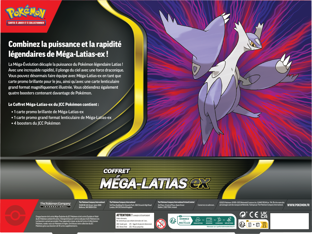 POKEMON FRENCH MEGA LATIAS EX BOX | 196214119208