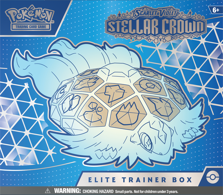 Pokemon TCG: Scarlet & Violet 07 Stellar Crown- Elite Trainer Box | 820650859229