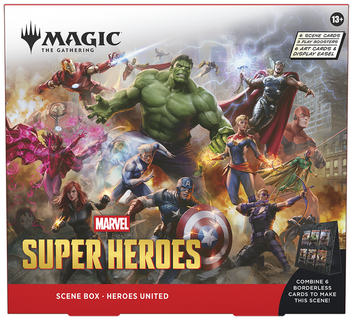 MTG MARVEL SUPER HEROES SCENE BOX | 195166313115