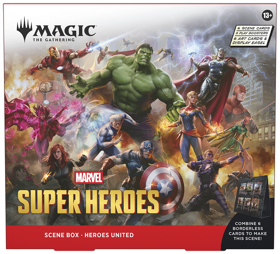 MTG MARVEL SUPER HEROES SCENE BOX | 195166313115