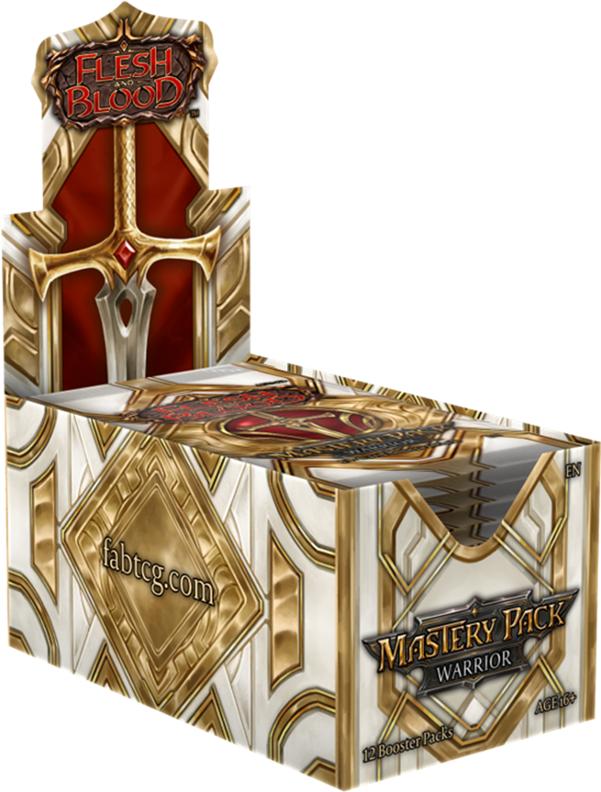 FLESH AND BLOOD MASTERY PACK WARRIOR BOOSTER | 09421037054681