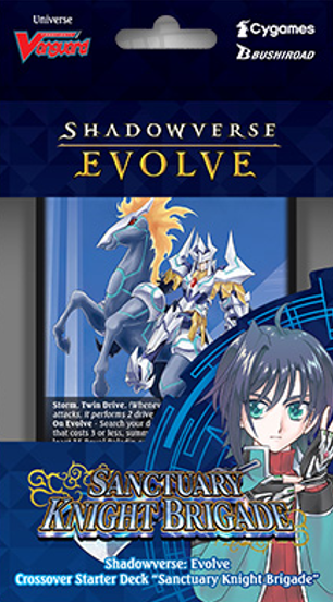 SHADOWVERSE: EVOLVE CROSSOVER STARTER SET SANCTUARY KNIGHT BRIGADE | 8885021121147