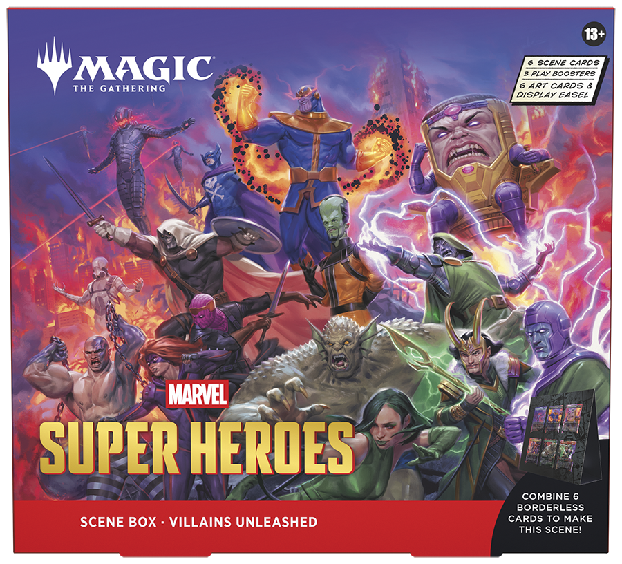 MTG MARVEL SUPER HEROES SCENE BOX | 195166313115