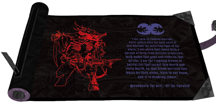 UP DICE SCROLL WARHAMMER 40K PREMIUM FOIL TYRANID | 074427164416