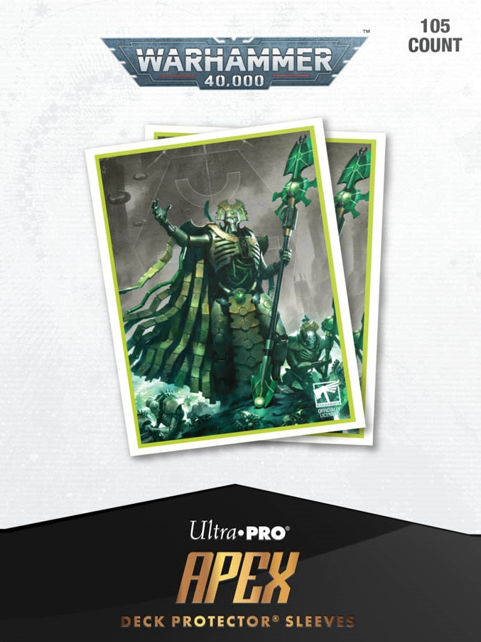 UP D-PRO APEX WARHAMMER 40K NECRON CODEX ALIGNED 105CT|P-Rex Hobby