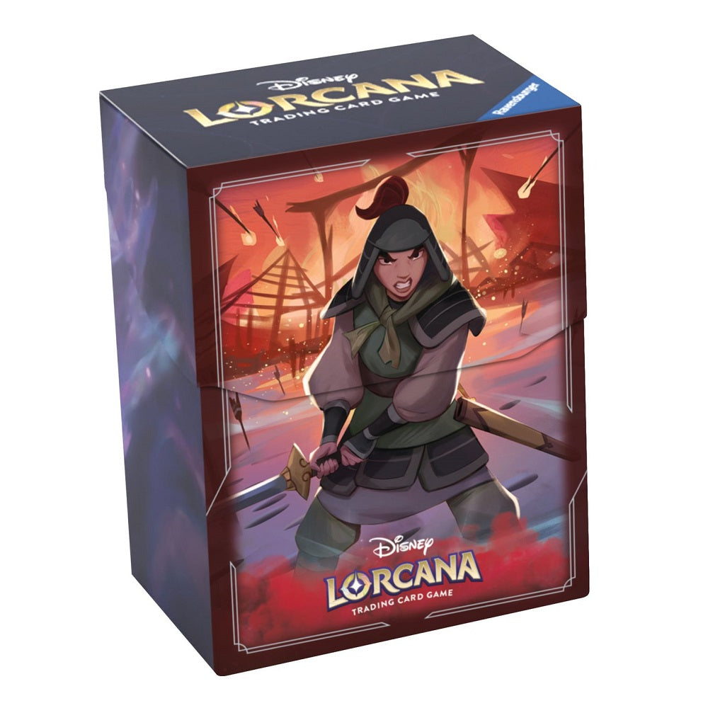 Deck Box: Disney Lorcana- Rise of the Floodborn- Mulan(4050368982612)(4050368982612)