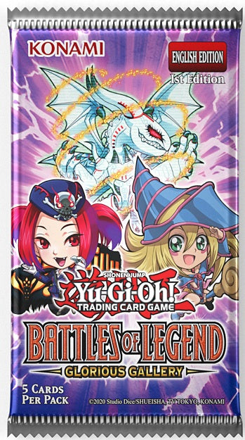YGO BATTLES OF LEGEND GLORIOUS GALLERY BOOSTER | 083717871941