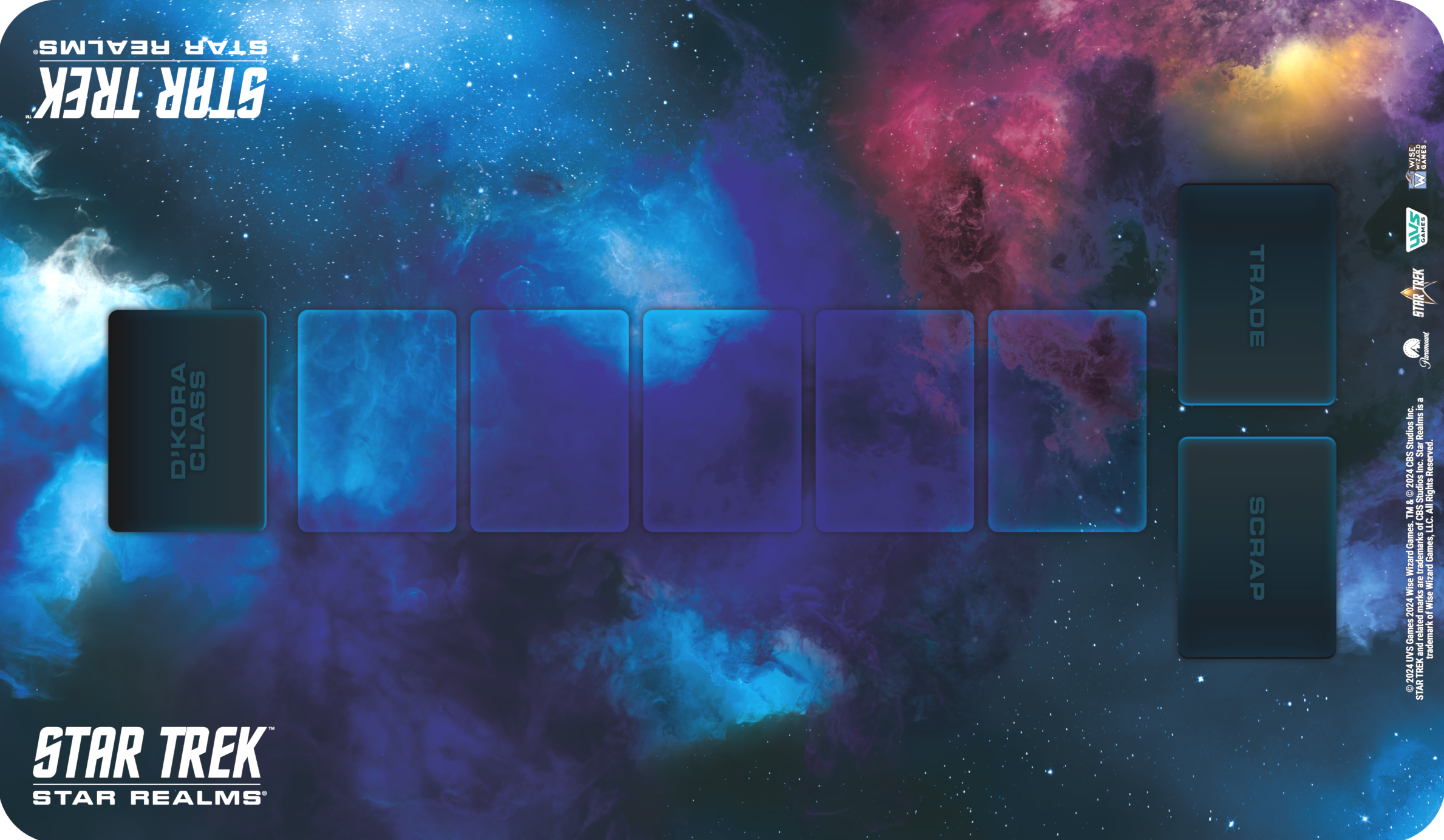 Star Trek: Star Realms- Game Board Playmat(810155271664)(810155271664)