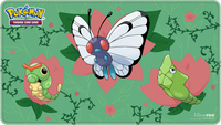 UP PLAYMAT POKEMON CATERPIE EVOLUTIONS STITCHED | 074427167202