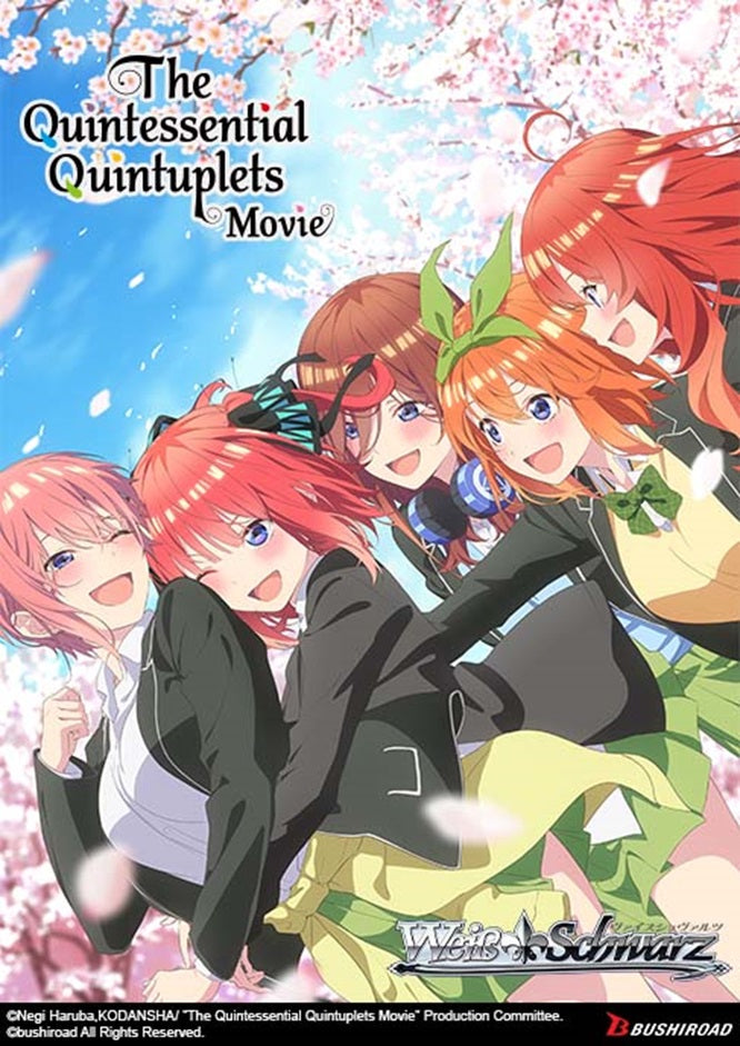 Weiss Schwarz: The Quintessential Quintuplets Movie Booster Display(8885009407713)(8885009407713)