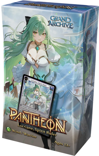 GRAND ARCHIVE TCG RADIANT ORIGINS PANTHEON DECK SET 4CT DISPLAY | 724065403612