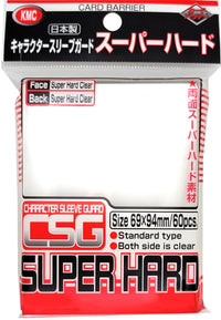 KMC CHARACTER GUARD SUPER HARD CLEAR 60CT | 4595059399329