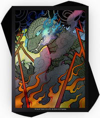 GODZILLA SLEEVES GODZILLA 100CT (20) | 810155270674
