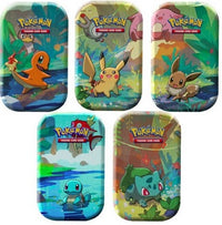 POKEMON MINI TINS KANTO FRIENDS DISPLAY | 820650813856