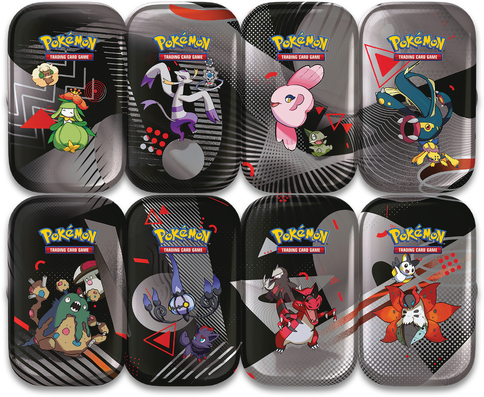 POKEMON FRENCH UNOVA 8CT MINI TIN DISPLAY | 196214114203