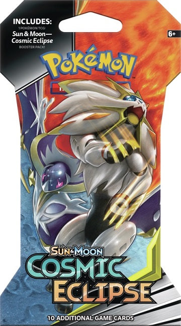 SLEEVED POKEMON SM12 BOOSTER COSMIC ECLIPSE - 1 Random Pack! | 820650805905
